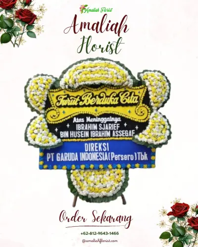 Papan Bunga Duka di Sihitang